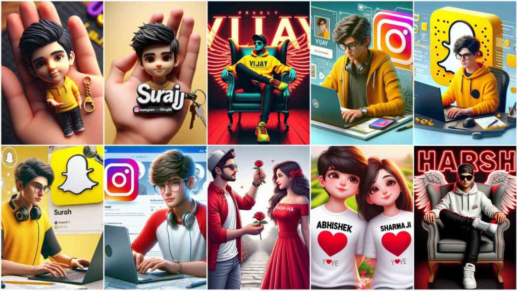 Instagram 3D Image Creators ! Microsoft Bing Ai Image Creators अब एक बार में कई डिज़ाइन इमेज तुरंत बनाए , जानिए आसान तरीके