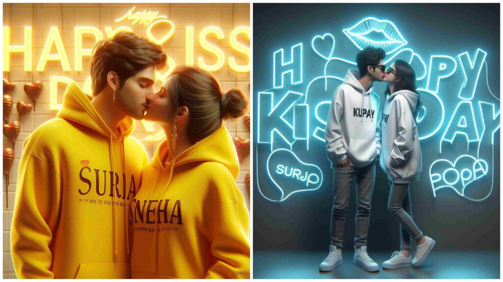 Kiss Day Image Creators Prompts By Technical Sujit